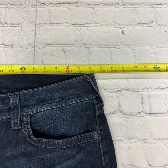 True Religion Men Rocco Relaxed Skinny Jeans Size 36 36x33 Blue Denim C068 -24 - Picture 4 of 16